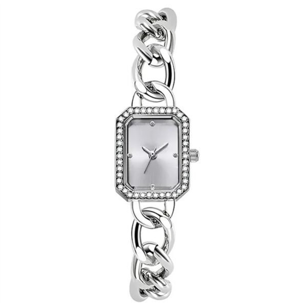 Luxury Classic Style Rectangular Women’s Quartz Watch – Timeless Elegance in Every Detail - Image 5