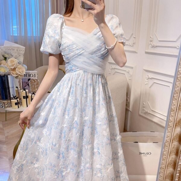 Romantic Aura High Sense Special-interest Design Scheming First Love Fairy Dress - Image 4