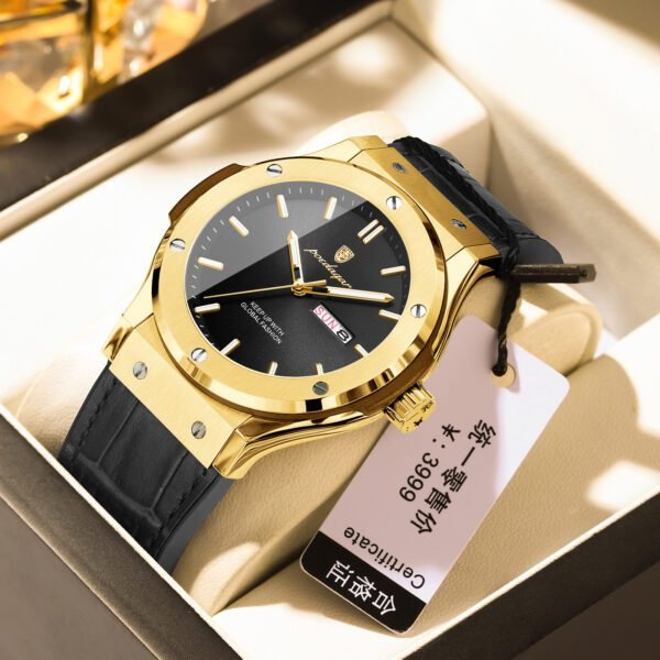 Waterproof Luminous Quartz Watch for Men – Stylish, Durable & Reliable - Image 4