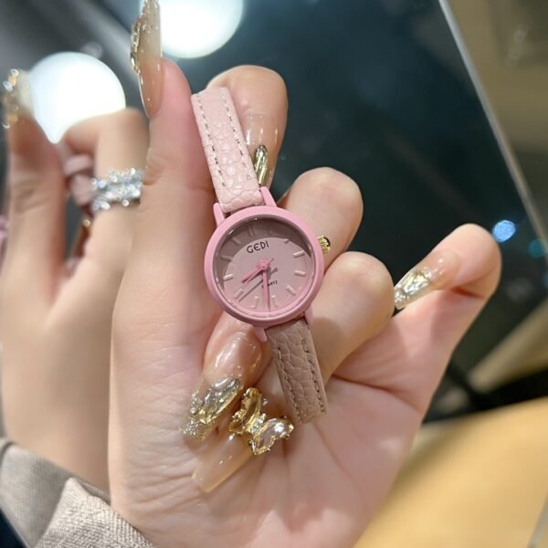 Candy-Colored Dopamine Women’s Watch – Vibrant Style with a Thin, Elegant Strap - Image 9