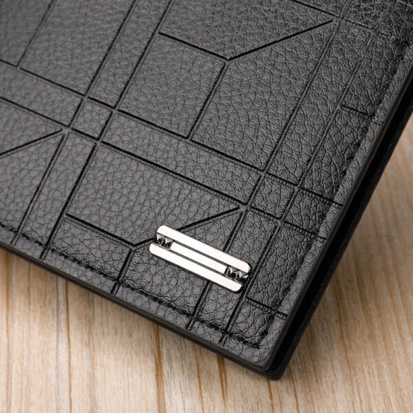 Men's Driver's License Integrated Card Multifunctional Leather Wallet - Image 2