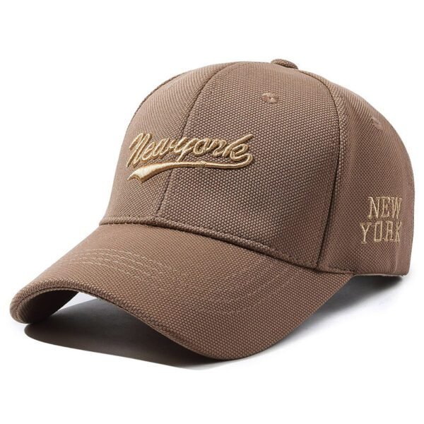 Hard Crown Baseball Cap Men's And Women's Embroidered Letters - Image 8