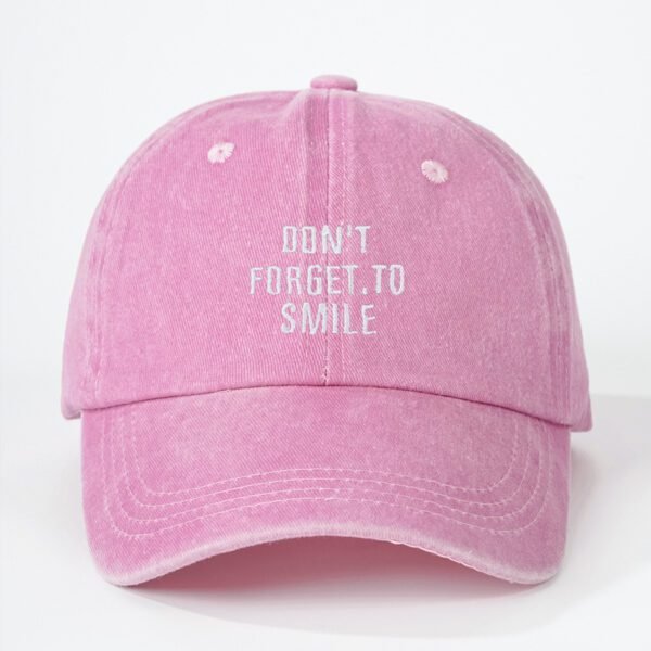 Washed Baseball For Men And Women Sun-poof Peaked Cap - Image 8