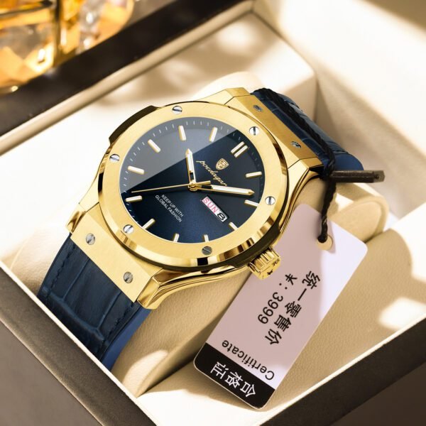 Waterproof Luminous Quartz Watch for Men – Stylish, Durable & Reliable - Image 6