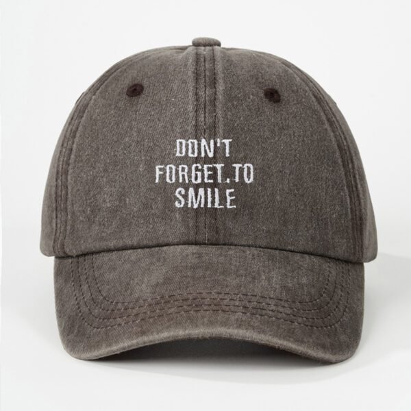 Washed Baseball For Men And Women Sun-poof Peaked Cap - Image 2