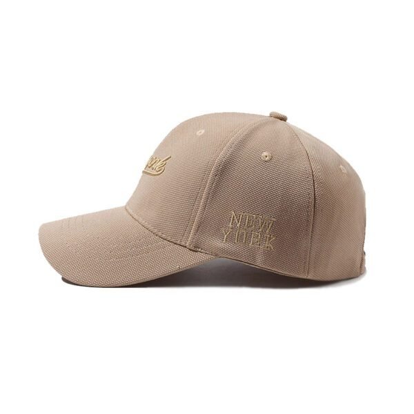 Hard Crown Baseball Cap Men's And Women's Embroidered Letters - Image 5