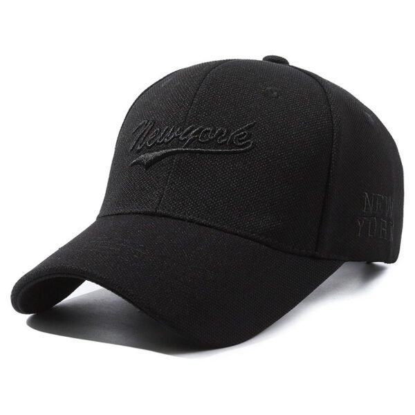 Hard Crown Baseball Cap Men's And Women's Embroidered Letters - Image 6