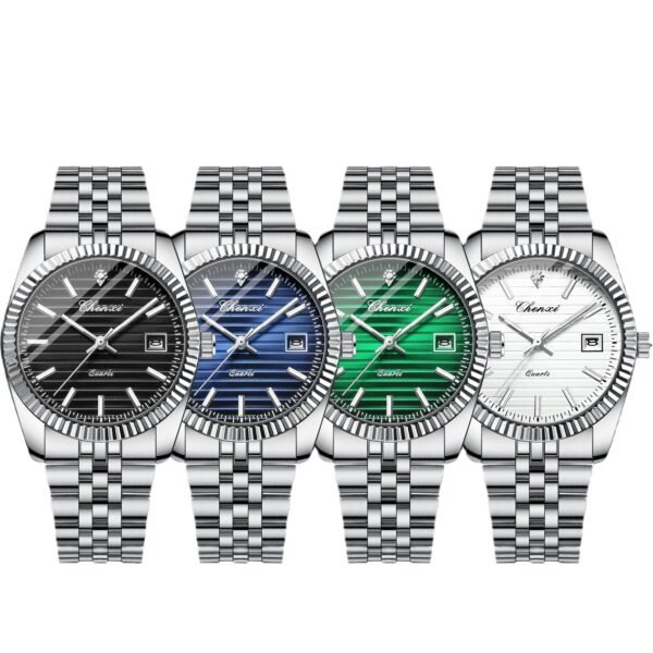 Business Quartz Watch – Stylish, Luminous & Waterproof for Modern Professionals - Image 5