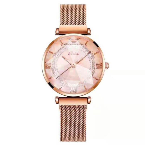 Women's Waterproof Magnetic Mesh Strap Watch - Image 6
