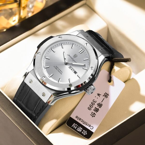 Waterproof Luminous Quartz Watch for Men – Stylish, Durable & Reliable - Image 3