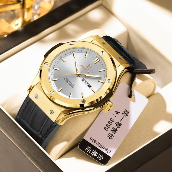 Waterproof Luminous Quartz Watch for Men – Stylish, Durable & Reliable - Image 2