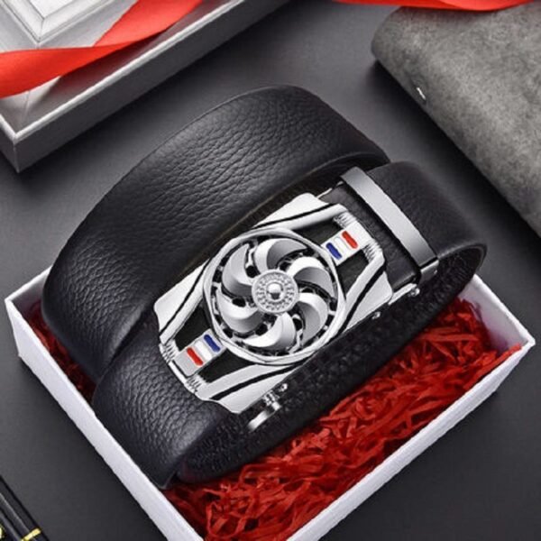 Good Luck Men's Leather Click Belt – Comfortable & Stylish
