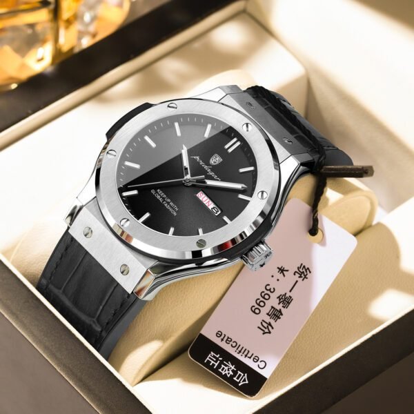 Waterproof Luminous Quartz Watch for Men – Stylish, Durable & Reliable - Image 5