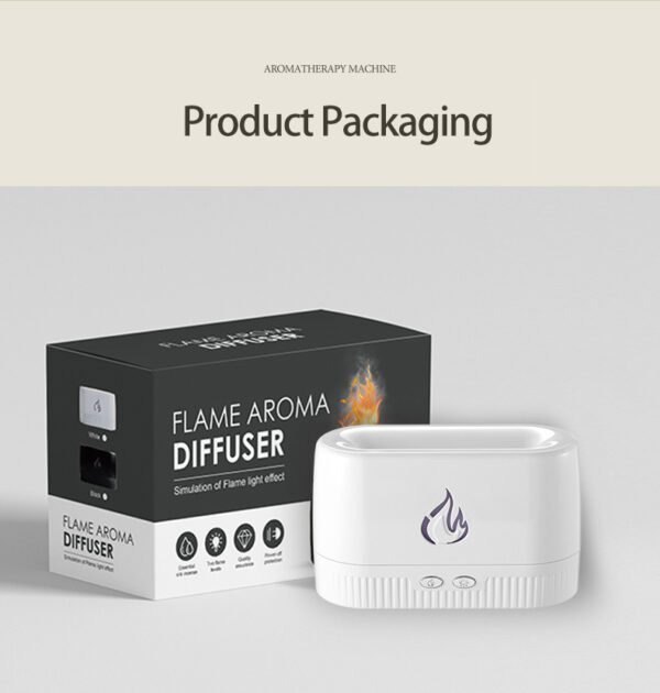 Transform Your Space with the Flame Aroma Diffuser – Silent, Stylish & Affordable - Image 5