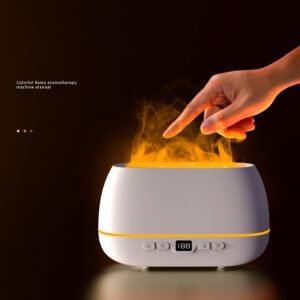 D Flame Humidifier  200ml USB Aroma Diffuser  Home & Relaxation Air Purifie