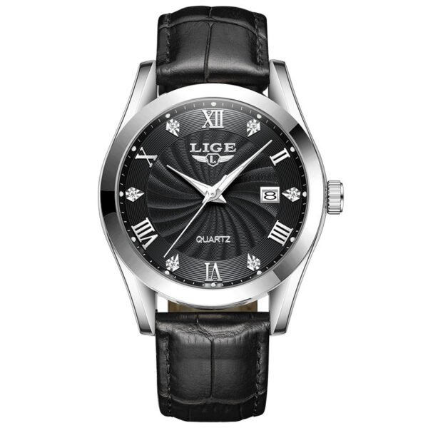 Simple Waterproof Watch for Middle-Aged and Elderly Men – Classic Design, Easy to Read, Built to Last - Image 3