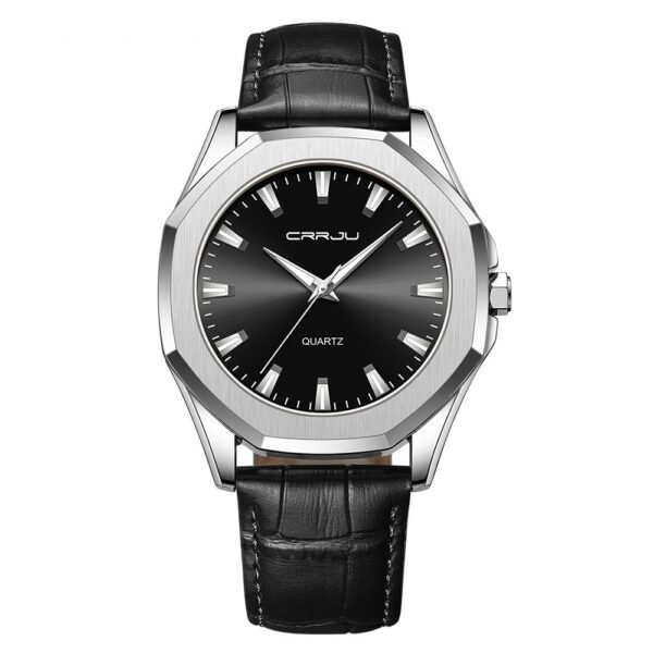 Simple Waterproof Round Casual Quartz Watch – Everyday Style, Reliable Performance - Image 5