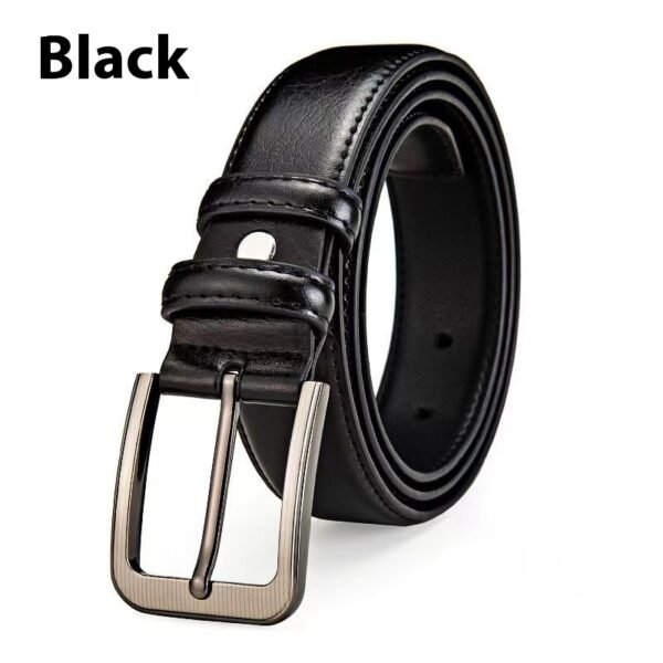 Youth Simplicity All-match Pin Buckle Pant leather Belt - Image 5
