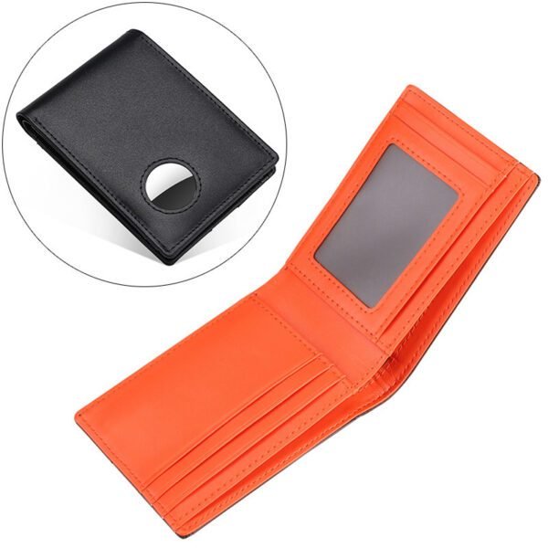 Men's Leather Tracker Wallet Stylish & Smart - Image 2