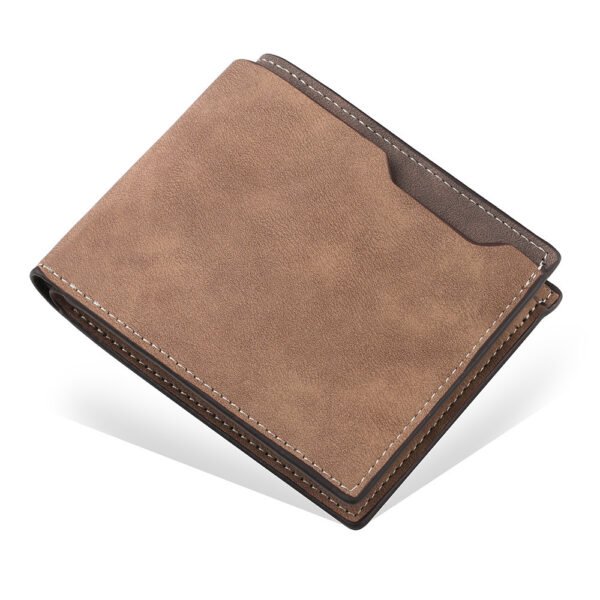Two Fold Frosted Wallet Simple Multi-card-slot - Image 2