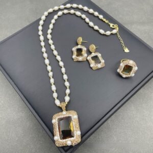 GenZ European American And French Style Light Luxury Photosensitive Stone Jewelry