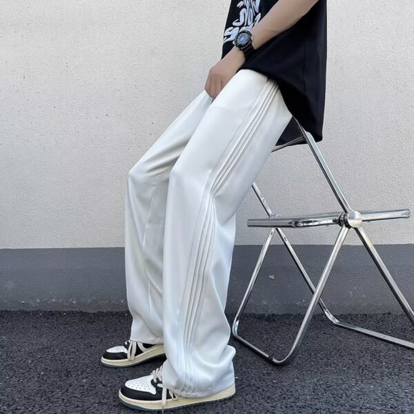 GenZ Loose Straight Wide-leg Pants For Men - Image 2
