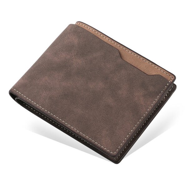 Two Fold Frosted Wallet Simple Multi-card-slot - Image 3