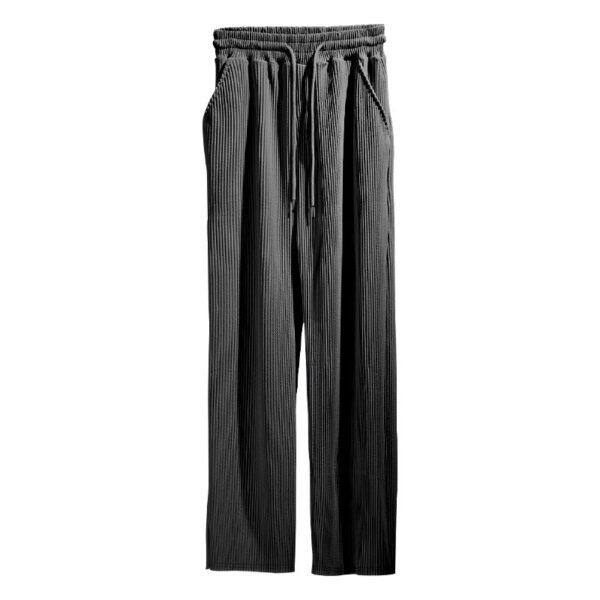 Step Up Your Street Style Game with GenZ Men’s Loose High Waist Wide Leg Pants – Comfort Meets Cool! - Image 8
