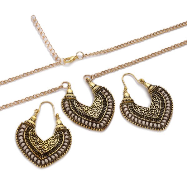 GenZ Colored Rope Jewelry Set – Earrings & Necklace Two-Piece - Image 6