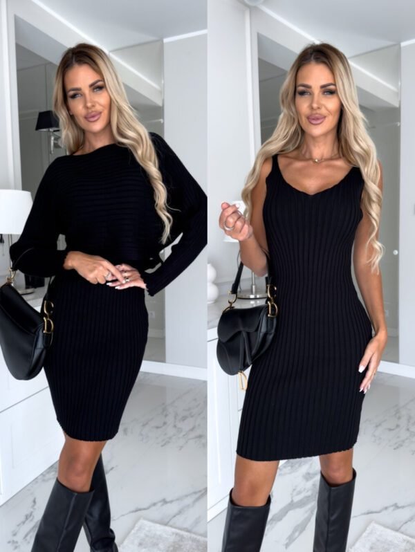 Stylish 2-Piece Women's Stripe Suit Slim Fit for Autumn & Winter - Image 9