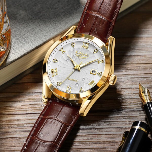 Simple Waterproof Watch for Middle-Aged and Elderly Men – Classic Design, Easy to Read, Built to Last - Image 5