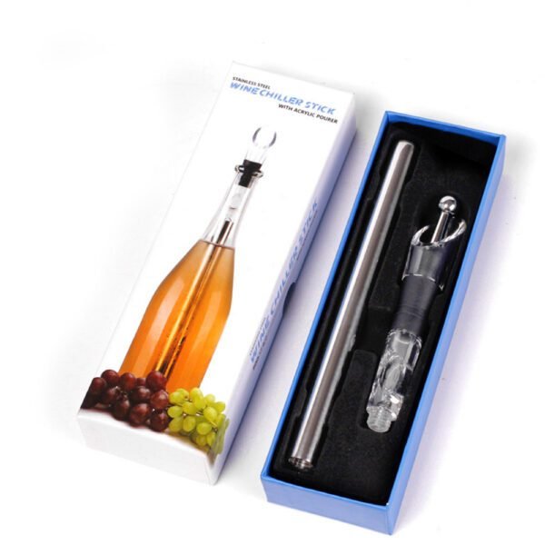 Stainless Steel Wine Chiller Stick  Leakproof Cooling for Beverages - Image 4