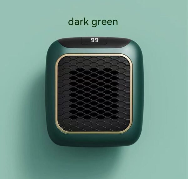 Wall-Mounted Mini Fan Heater Compact & Cozy for Dorms - Image 5