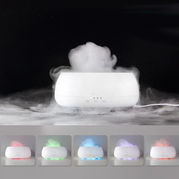 HOMEFISH 500ml Ultrasonic Aroma Diffuser – Colorful Light & Essential Oil Humidifier - Image 5