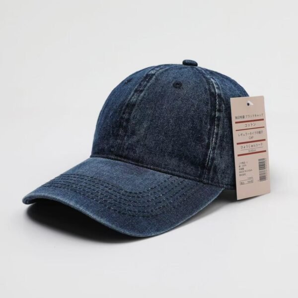Denim Baseball Cap Men Wide-brimmed Sunhat - Image 6