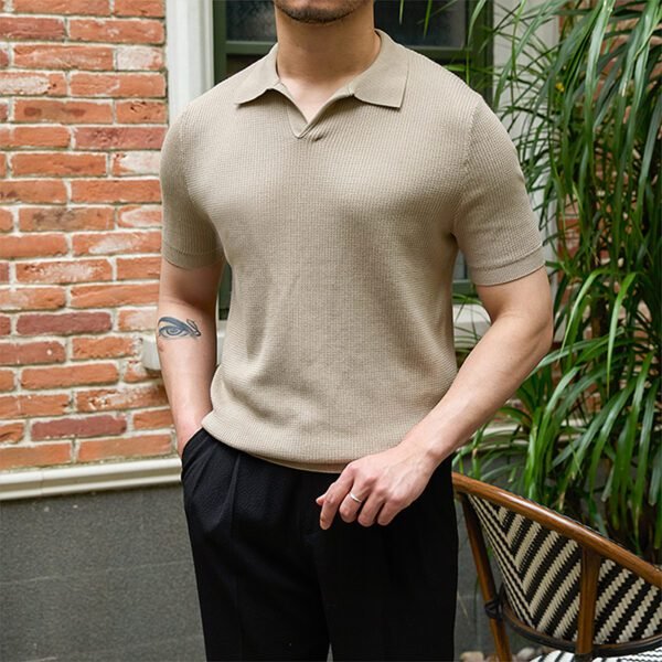 Refined Comfort Meets Timeless Style – Retro Casual Knitwear for the Modern Businessman - Image 8