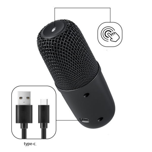 Notebook Computer Game Voice Live Broadcast Desktop USB Wired Microphone - Image 5